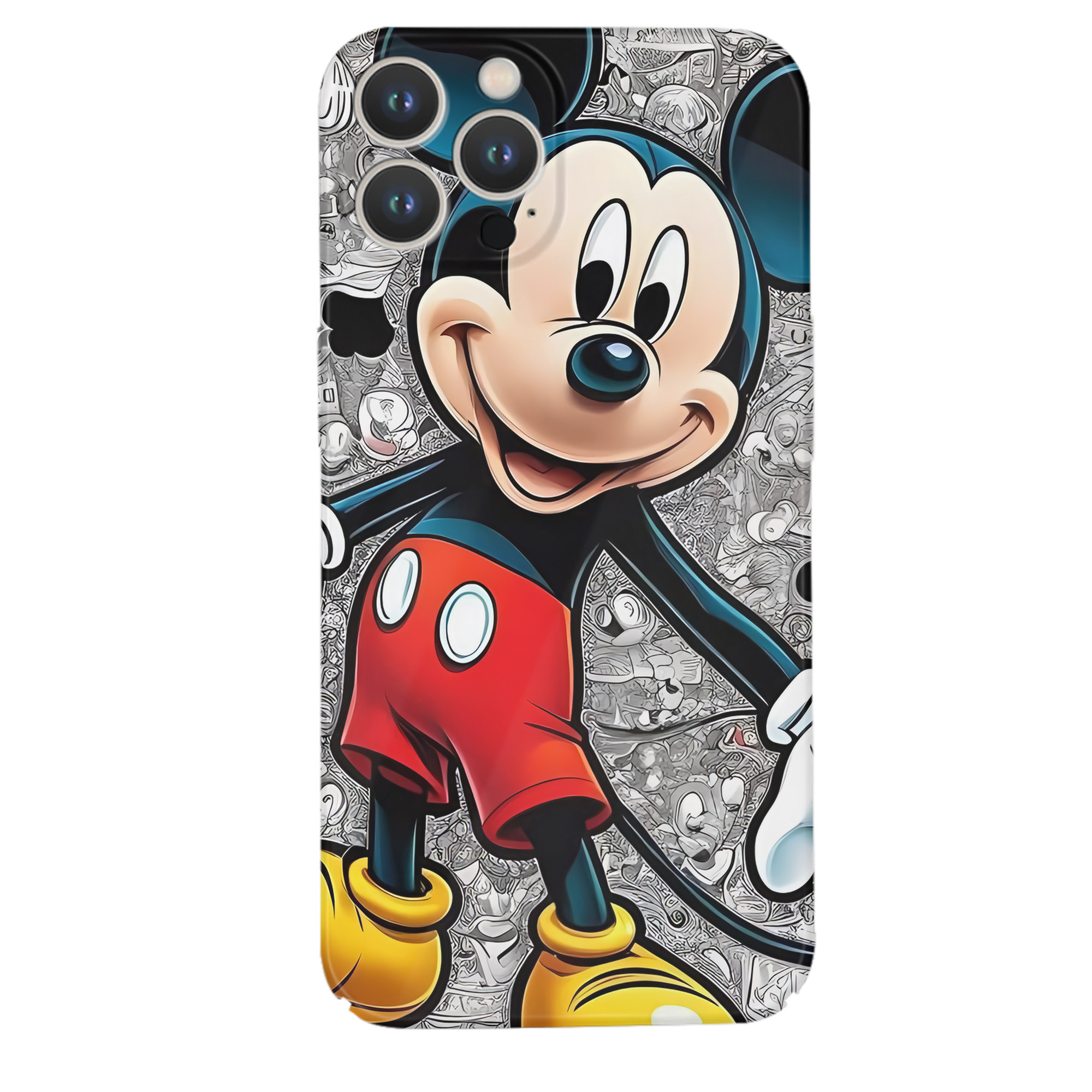 （画像用） ミッキーマウス Mickey Mouse 【iPhone 14シリーズ対応】ハードケース